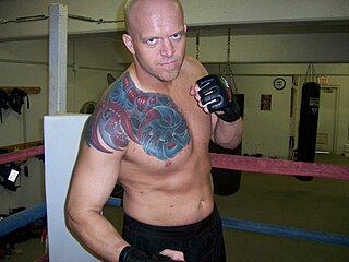 Dan Evensen Norwegian kickboxer and MMA fighter