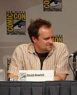 דייוויד היולט בכנס קומיק-קון, 2007