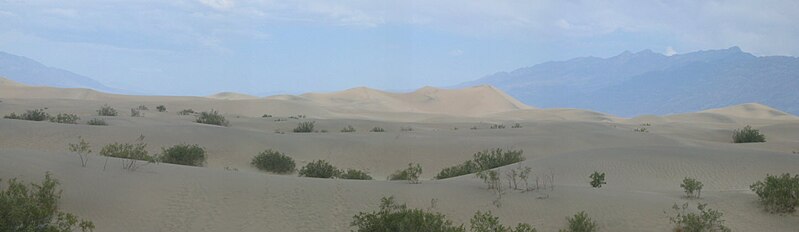 File:Death Valley Dunes Panorama.jpg