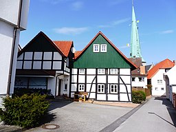 Kleine Straße in Delbrück