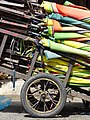 Detail of Cart with Rolled Umbrellas - Phnom Penh - Cambodia - 01 (48322348402).jpg