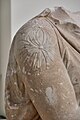 Detail of a funerary statue of a woman, 4th cent. B.C. National Archaeological Museum, Athens.