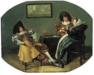 Merry Company in an Interior