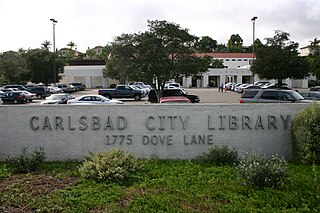 Carlsbad City Library public library system in California, USA