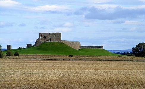 Duffus Castle where the Sutherland of Duffus family were seated from 1350 to 1705. Duffus Castle - geograph.org.uk - 1512023.jpg