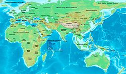 Map of the Eastern Hemisphere in 200 BC, the beginning of the second century BC. East-Hem 200bc.jpg