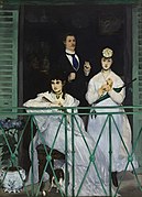 Le Balcon by Édouard Manet