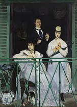 Het balkon - Édouard Manet