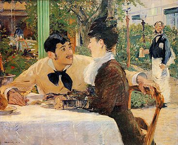 Chez le père Lathuille (1879), Musée des beaux-arts de Tournai