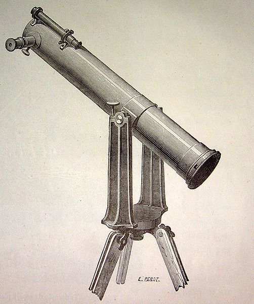 File:El mundo físico, 1882 "Telescopio de espejo plateado de Leon Foucault (sistema newtoniano)". (4052598780).jpg