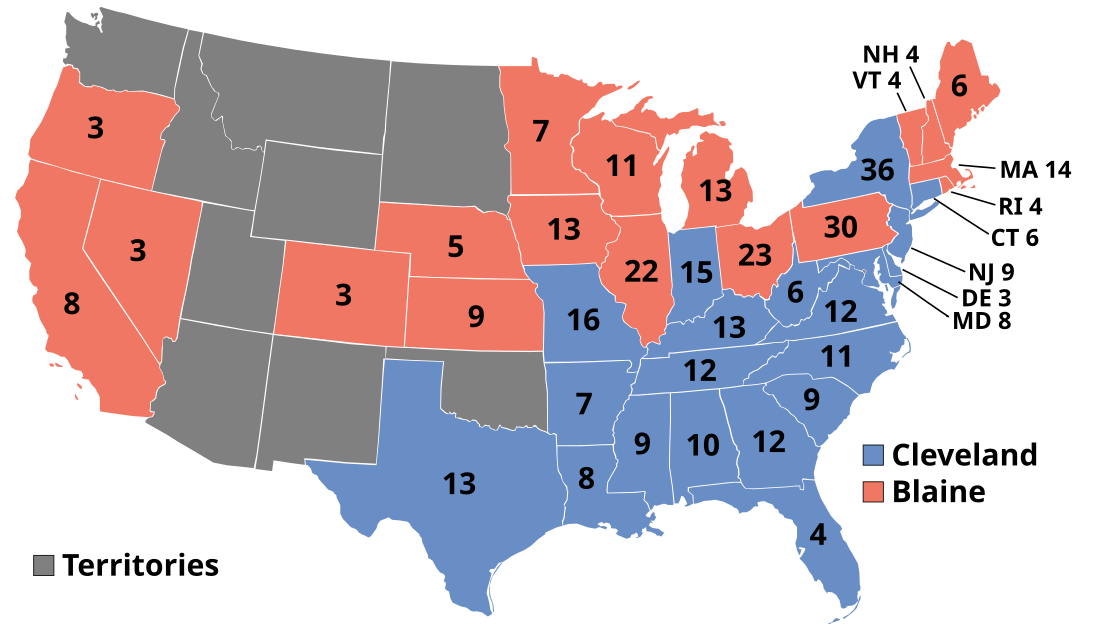 Élection présidentielle américaine de 1884