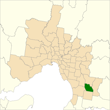 Electoral district of Narre Warren South (Victoria) 2022.svg