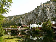 Old Altmühl at Essing, between Dietfurt and Kelheim