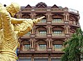 Faux-Colonial Facade with Sculpture - Kampong Cham - Cambodia (48328953252).jpg