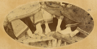 Бинтованные ноги, Шанхай, 1874 год. фотография А.-Н. Боярского 