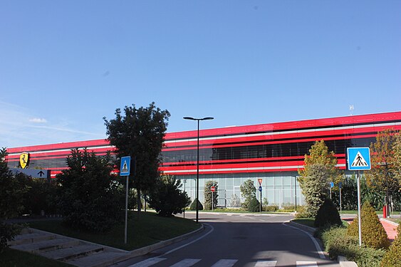 Ferrari Headquarters in Maranello, Modena