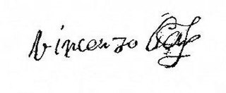 signature de Vincent Ier de Mantoue