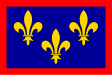 Maine-et-Loire zászlaja