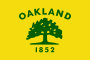 Vlag van Oakland, California.svg