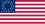Flag of the United States from 1863 until 1865 (35 states/stars)