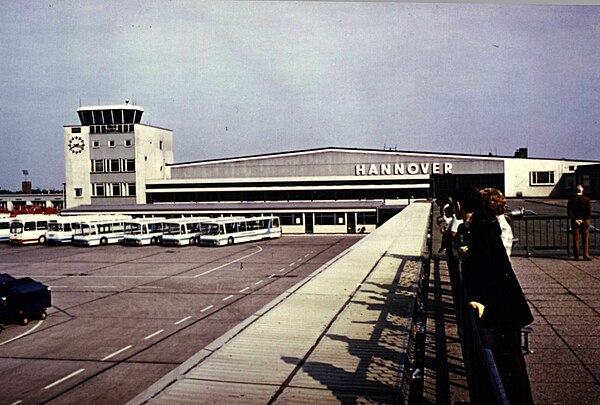 Hannover Airport in 1970