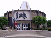 The Pro Football Hall of Fame in Canton.