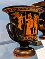 Fourth-century calyx-krater - ARV extra - Athena and Poseidon competing for the protection of Attica - two youths - München AS NI 6488 - 01