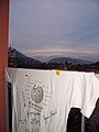 Shirt in Rankweil, Austria with church „Unserer Lieben Frauen Mariä Heimsuchung“