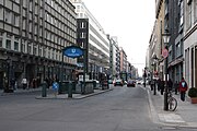 Ingång Friedrichstrasse och Krausenstrasse samt Kronenstrasse