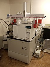 Two-dimensional chromatograph GCxGC-TOFMS at Chemical Faculty of GUT Gdansk, Poland, 2016 GCxGC-TOFMS Analytical Dept Chemical Faculty GUT Gdansk.jpg