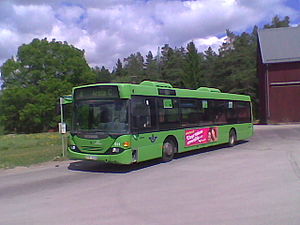 Scania CN94UB OmniCity buss i Uppsala fra 2002