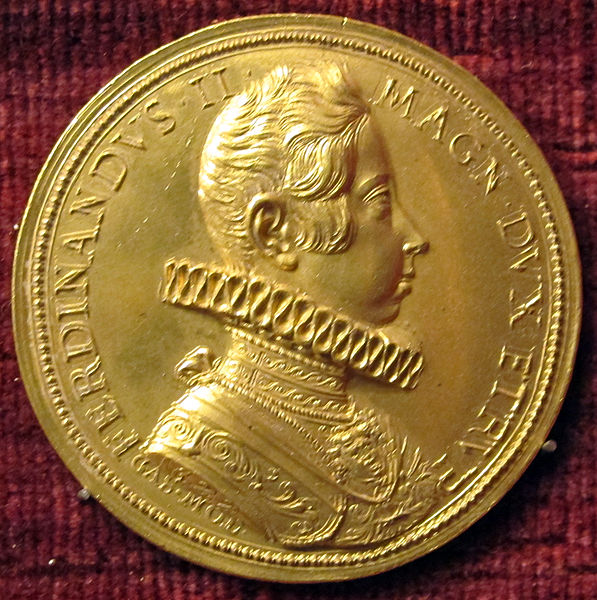 File:Gasparo mola, medaglia di ferdinando II de' medici, 1622 (oro).JPG