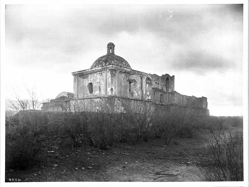 File:General view from the rear of the ruin of Mission Tumacacori, near Tucson, Arizona, ca.1908 (CHS-4220).jpg