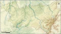 Mapa lokalizacyjna Wogezów