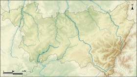 Zobacz na mapie topograficznej Wogezów