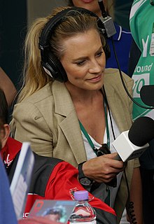 Georgie Thompson English TV presenter