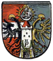 Herb według Otto Huppa z końca XIX wieku