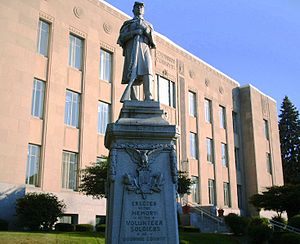 Gerechtsgebouw van Goodhue County in Red Wing, Minnesota