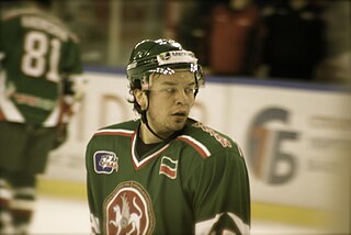 Grigory Shafigulin Russian ice hockey player