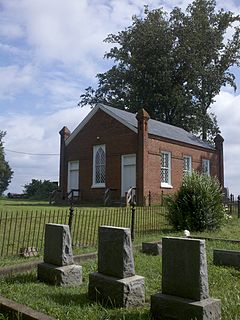 St. Johns Church (Chula, Virginia) United States historic place