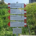 wikimedia_commons=File:Guidepost in Malnago, via Poggi, by the church.jpg