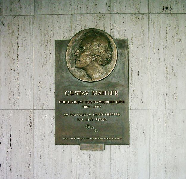 Soubor:Gustav Mahler Tafel Hamburg 01.jpg