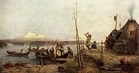 Brudfärd på Hornavan (1858)
