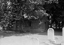 St. George's Parish Vestry House built in 1766 at Perryman, Maryland