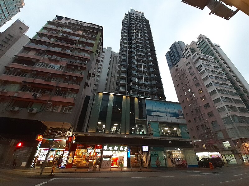 File:HK 紅磡 Hung Hom near 蕪湖街 Wuhu Street 機利士南路 Gillies Avenue South building facades March 2020 SS2 25.jpg