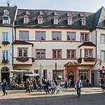 Lowen-Apotheke in Trier, operating continuously from at least 1241 Hauptmarkt 6 in Trier 01.jpg