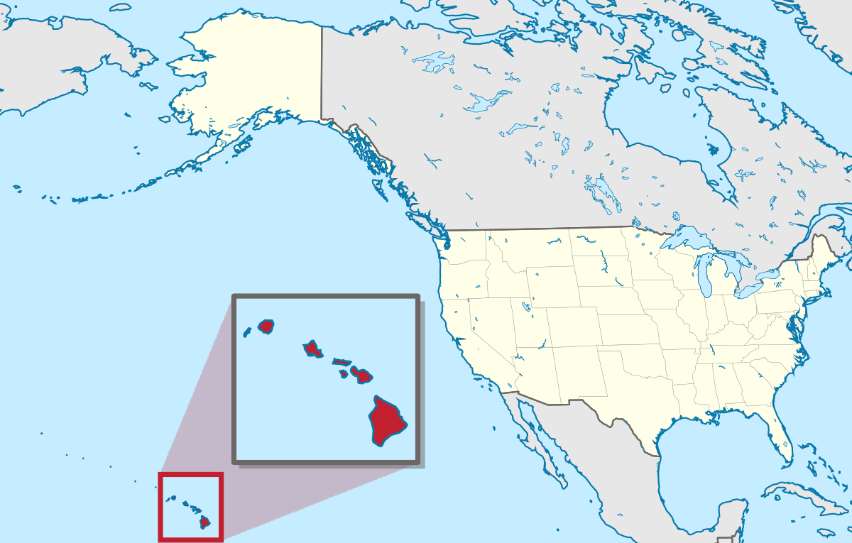 Usa Map Hawaii Located