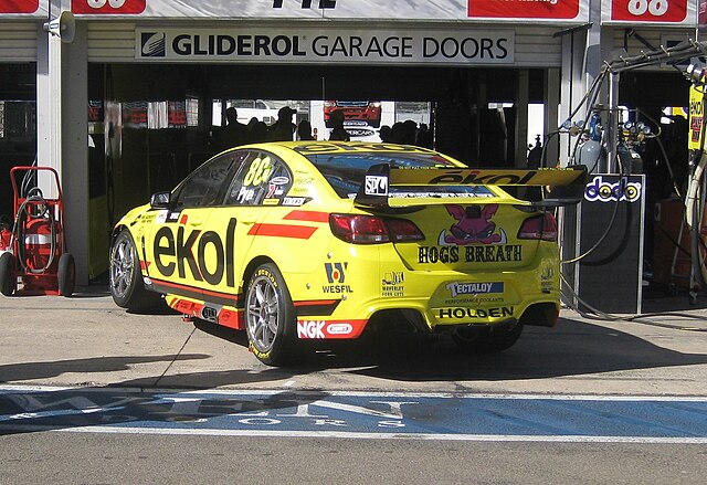 Pye's Holden VF Commodore at the 2013 Clipsal 500 Adelaide