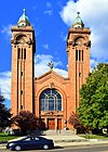 Penebus kudus Gereja Katolik (Portsmouth, Ohio) - exterior.jpg