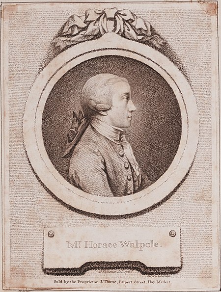 Horace Walpole 1768